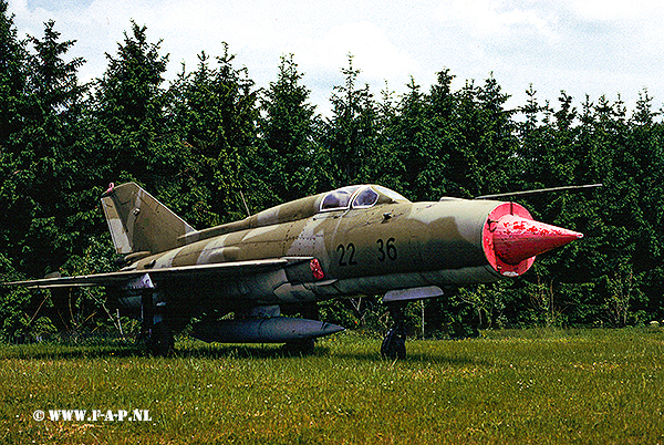 MiG-21 SPS     2036   Ex 889 NVA