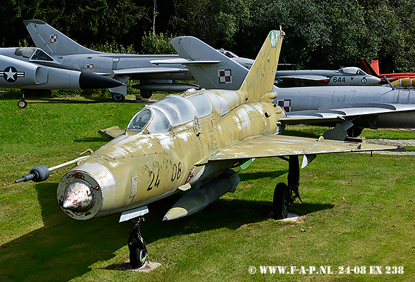 MiG 21-US  24-08  Ex 238-NVA  JG-9   Hermeskeil 23-07-2021