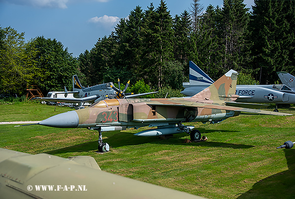 MiG 23-ML  343 c/n 0390324617 JG-9   hermeskeil   23-07-2021