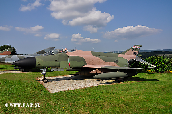 McDonnell F-4C-16-MC Phantom 63-7421   Ex  USAF    Hermeskeil 23-07-2021