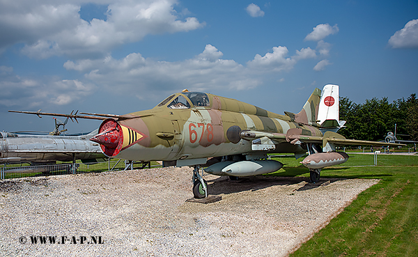 Sukhoi Su-22M-4   678 of JBG-77  Hermeskeil 23-07-2021