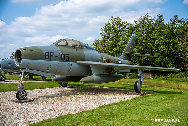 F-84F-45-RE Thunderstreak   BF+105 52-6778  Hermeskeil  23-07-2021