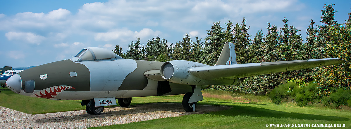 EE/GAF/MARTIN Canberra B(I).8   XM-264   c/n-71264  Royal Air Force Flugausstellung Hermeskeil Germany  23-07-2021