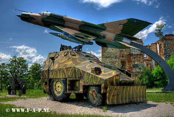 Strasko   improvised armoured car   Croatia