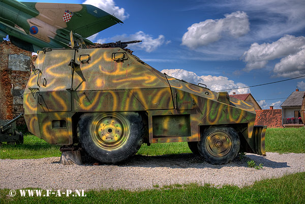 Strasko   improvised armoured car   Croatia