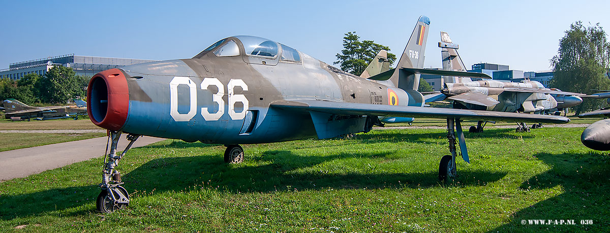 F-84F Thunderstreak  The 036   Krakw-Rakowice-Czyzyny 18-08-2022