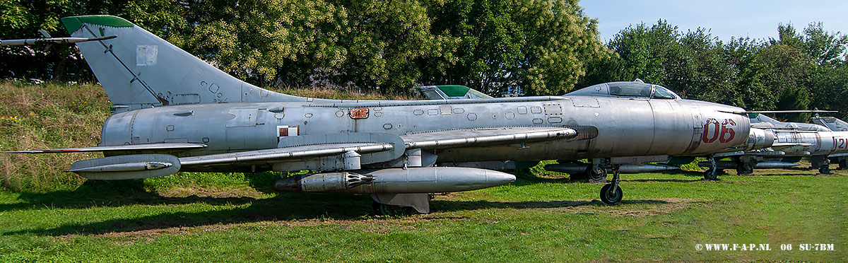 Sukhoi Su-7-BM   06 c/n 5306    Krakw-Rakowice-Czyzyny 18-08-2022