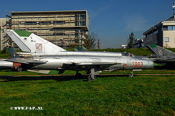 MiG 21-M     2003  c/n-962003  Krakw-Rakowice-Czyzyny  15-10-2007