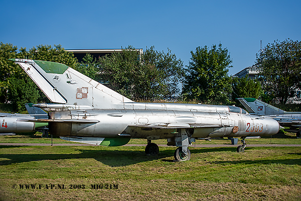 MiG 21-M     2003  c/n-962003  Krakw-Rakowice-Czyzyny 18-08-2022