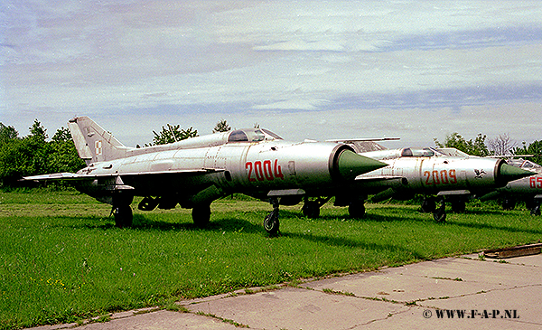 MiG-21-PF     2004 c/n 762004   Krakw-Rakowice, 