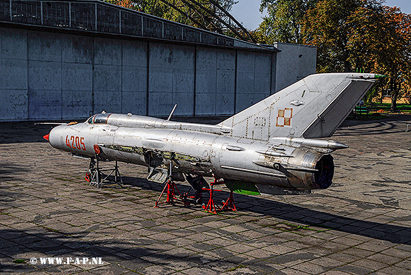 MiG 21-PFM   4205   (94A4205)  41-PLM    Krakw-Rakowice-Czyzyny, 15-10-2007