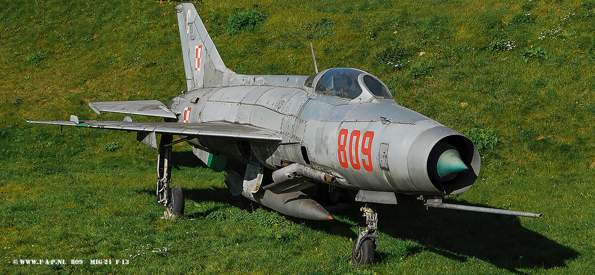 MiG-21-F-13  the 809  c/n 74809   Krakw-Rakowice-Czyzyny, 15-10-2007