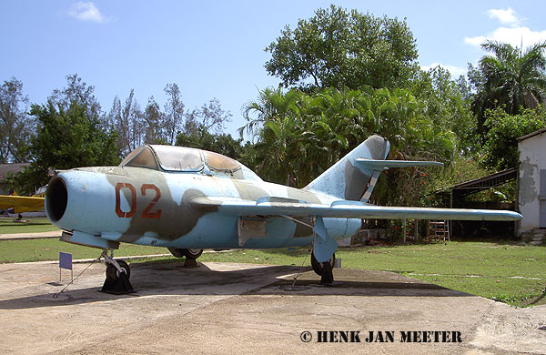 MiG-15UTI    02   Museo del Aire Miramar Havana Cuba   03-06-2007