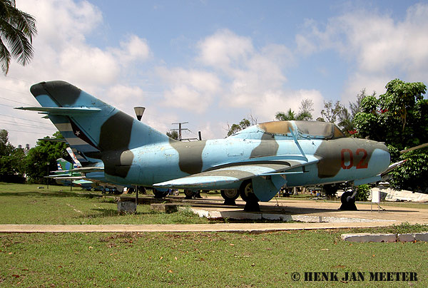 MiG-15UTI    02   Museo del Aire Miramar Havana Cuba   03-06-2007