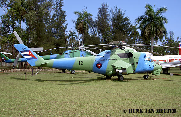 Mil Mi-24 Hind   12   Museo del Aire Miramar Havana Cuba   03-06-2007