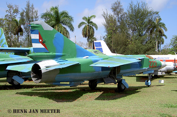 MiG 23 ML   223   Museo del Aire Miramar Havana Cuba   03-06-2007