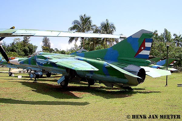 MiG 23 BN   711     Museo del Aire Miramar Havana Cuba   03-06-2007