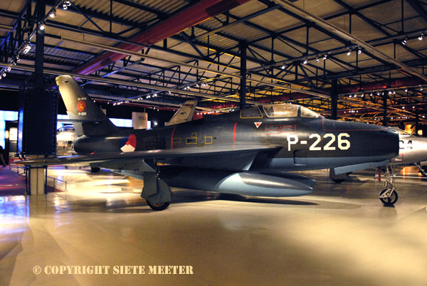 Republic F-84F Thunderstreak   P226  314-Sqd  MLM Soesterberg  08-04-2006