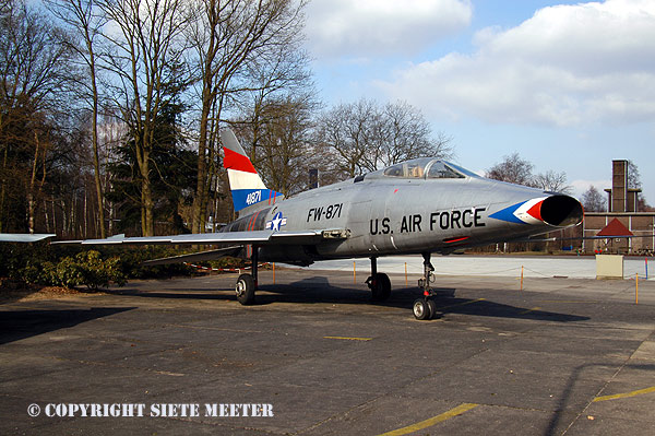 Convair F-102A Delta Dagger    61032   32 Tactical Interceptor Squadron, USAFE  MLM Soesterberg  08-04-2006