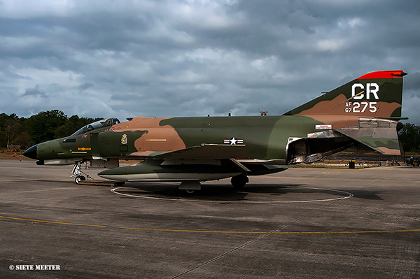 McDonnell Douglas F-4 Phantom II   F-4E 34-MC  67-275  CR-32-TFS  Soesterberg