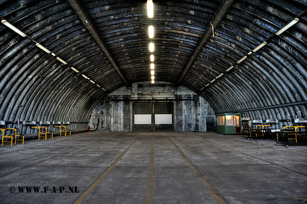 Inside an Hardened Aircraft Shelters ore HASs  Soesterberg  4-2-2015