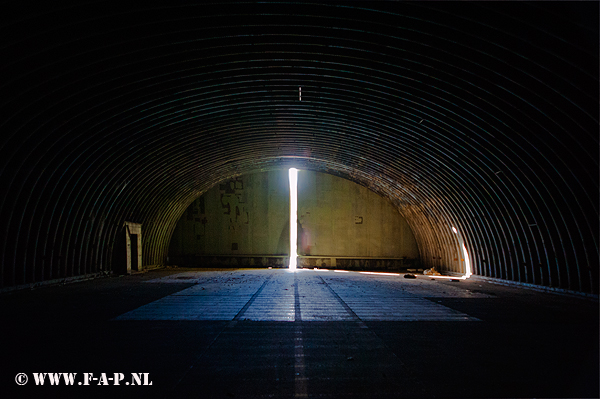 Inside an Hardened Aircraft Shelters ore HASs  Soesterberg  4-2-2015