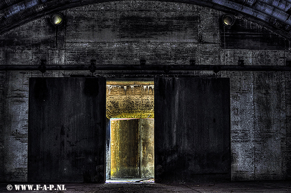 Inside an Hardened Aircraft Shelters ore HASs  Soesterberg  4-2-2015