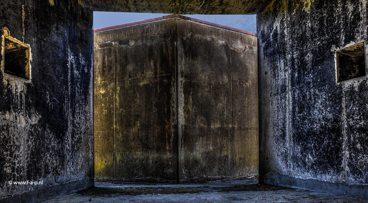 Inside an Hardened Aircraft Shelters ore HASs  Soesterberg  4-2-2015