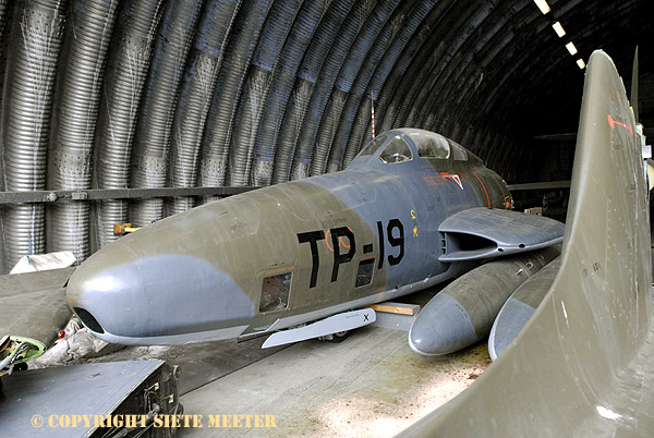 Republic F-84F Thunderflash   TP-19  306 sqn   Depot MLM Soesterberg  08-04-2006