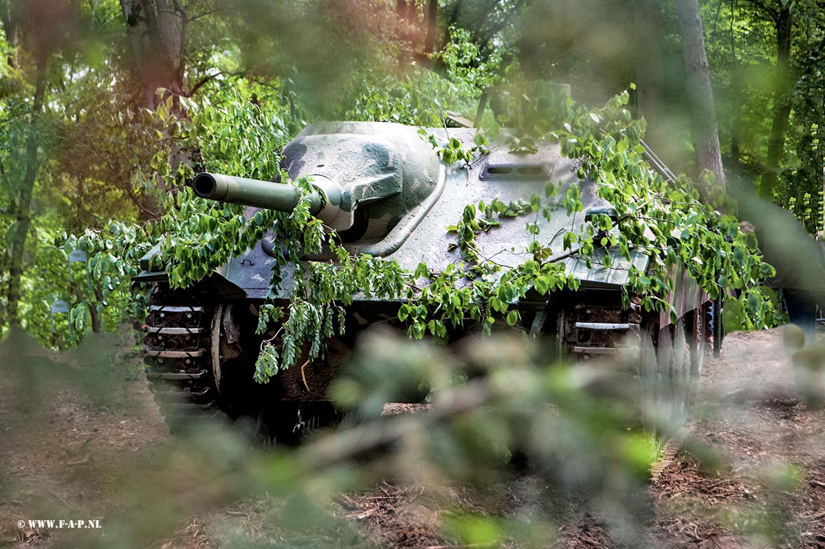 Jagdpanzer 38 Hetzer  323010   of the Crompton Collection. Militracks 2016 Overloon