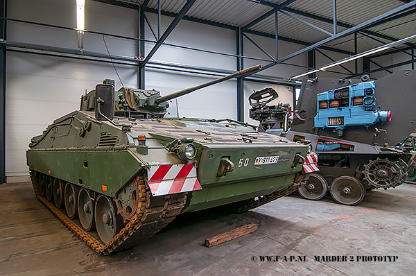  Marder 2 Prototyp  Y-811479  Panzermuseum Munster 15-01-2022