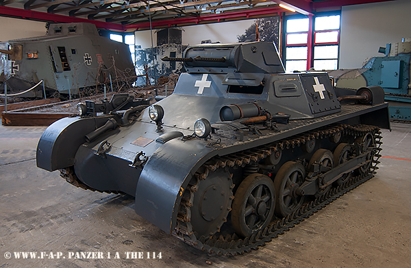 Panzer 1 Ausf A the 114   Panzermuseum Munster 15-01-2022