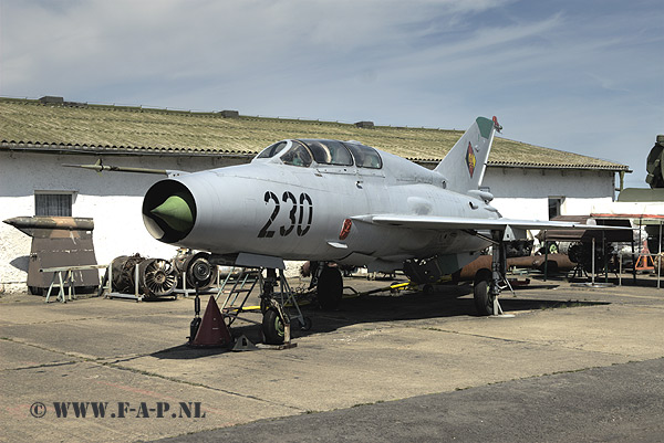 MiG 21 US     Ex 230   2406  Peenemnde    07-07-2008