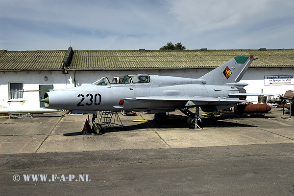 MiG 21 US     Ex 230   2406  Peenemnde    07-07-2008