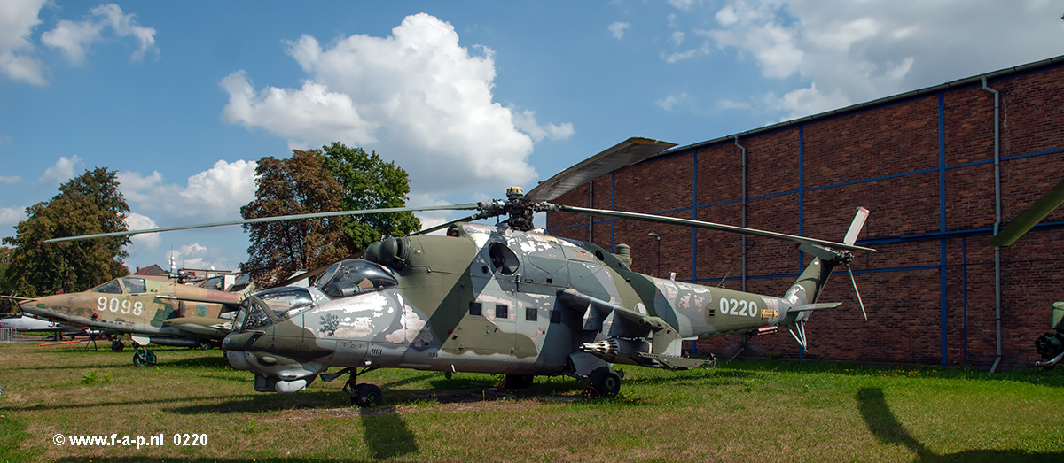 MiL Mi-24 D   0220     c/n-340220   Czechoslovakia - Air Force  Prague Kbely Air Base - LKKB  23-08-2009