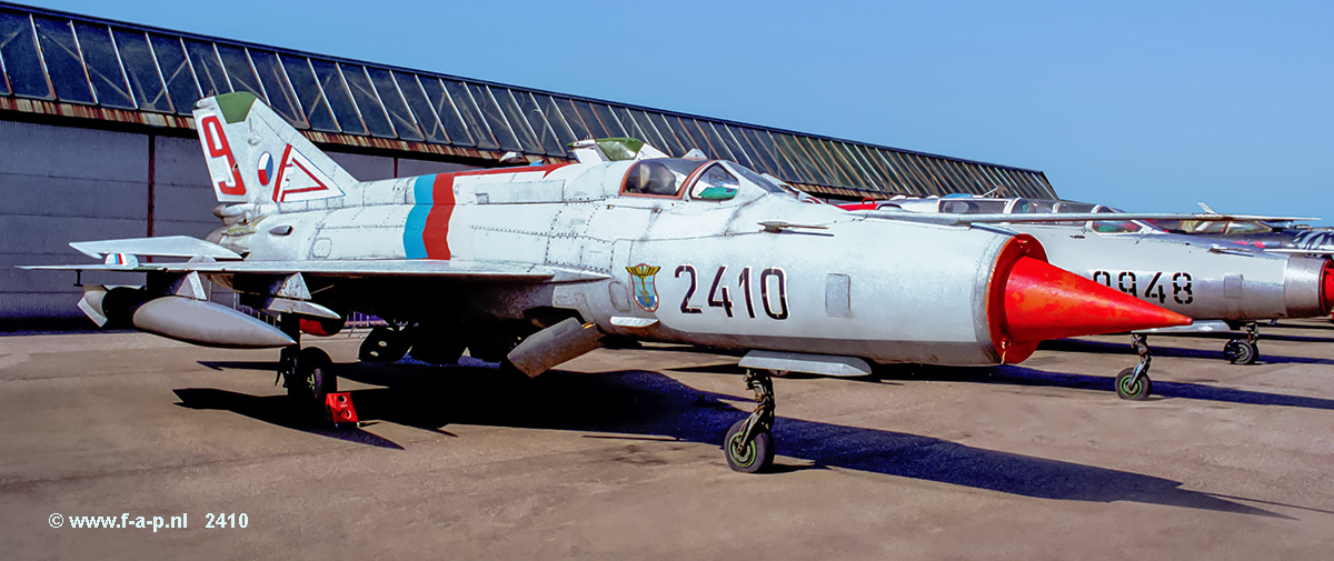 Mikoyan - Gurevich MiG-21 MF-75   2410   c/n-96002410  Czech Air Force  Kbely (LKKB) - Czech Republic