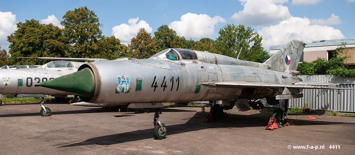 Mikoyan - Gurevich MiG-21PFM      4411    c/n-94A4411    Czech Air Force  Kbely (LKKB) - Czech Republic 23-08-2009