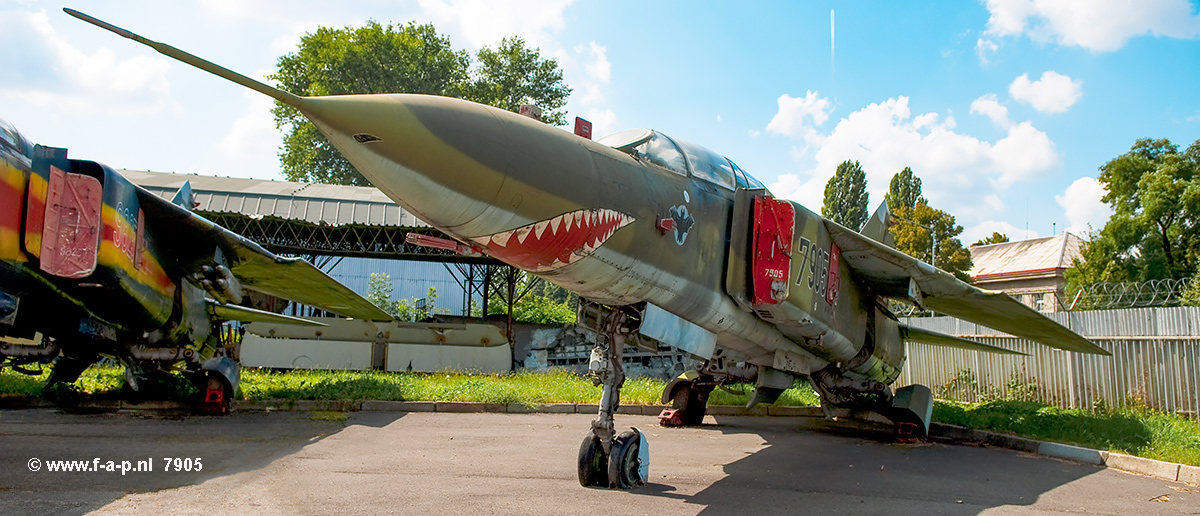 Mikoyan-Gurevich MiG-23UB     7905   c/n-A1037905   Czech Republic - Air Force    Prague Kbely Air Base - LKKB  23-08-2009