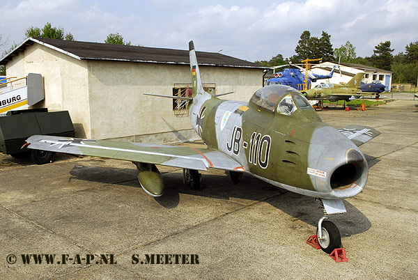 F-86F Sabre    JB-110   Luftwaffe  Rothenburg  26-05-2008