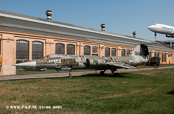 F-104G Starfighter  25+66 cn-8081 EX Luftywaffe  Speyer 29-06-2012