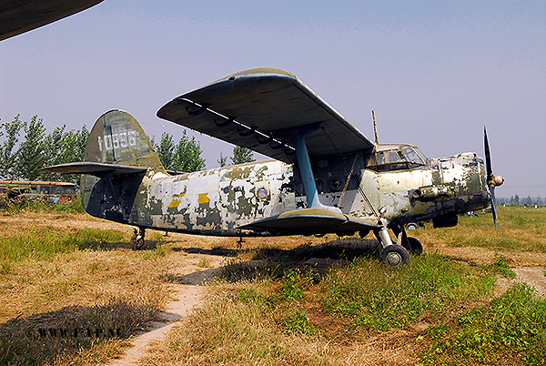 Harbin Y-5 (An-2 Colt ) the 10966   Datangshan Aircraft Museum, Beijing, China  10-09-2007