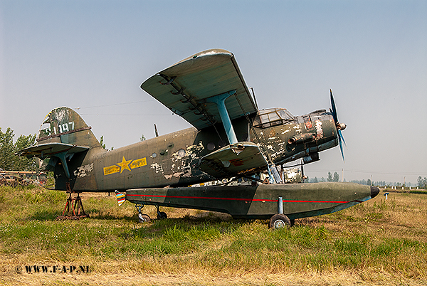 Antonov An-2 Colt Nanchang Y-5C   Fin is has serial 21397, its the 10997  Datangshan Aircraft Museum, Beijing, China  10-09-2007