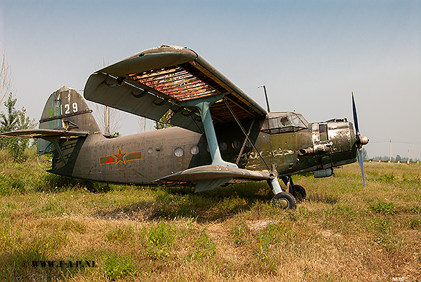 Harbin Y-5 (An-2 Colt ) the 29 Datangshan Aircraft Museum, Beijing, China  10-09-2007