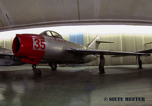 Mikoyan MiG-15 (Fagot A)      35    N.Korean Air Force   10-09-2007