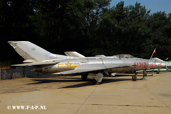  Shenyang J-6B JZ-6    (MiG-19R Farmer)   51312   (cn 5905)  10-09-2007