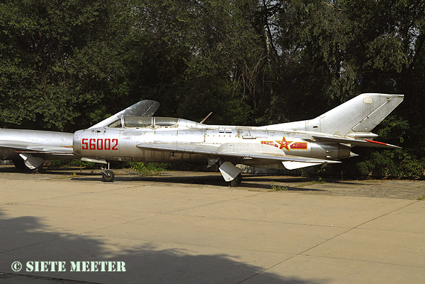 Shenyang/Tuanjin JJ-6    ('MiG-19U Farmer')     56002  10-09-2007