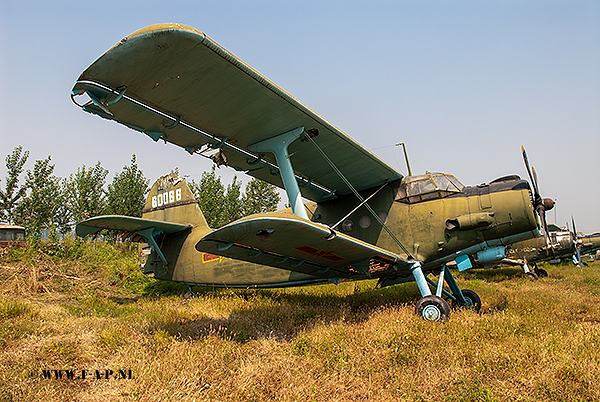 Harbin Y-5 (An-2 Colt ) the 60066   Datangshan Aircraft Museum, Beijing, China  10-09-2007