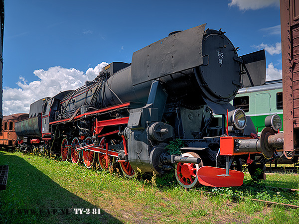 Ty2    the 81   ex 52 2112 (DRB)  at  Jaworzyna-Slaska 28-06-2016