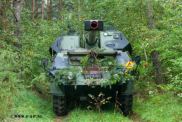 DANA 152MM self propeld Howitzer   the UHO-6483   of the 2-ND Artyllery Regiment  Choszczno  06-10-2006