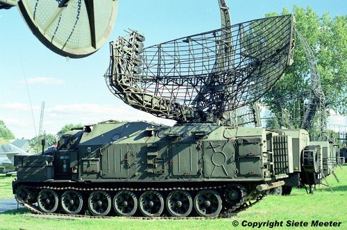 The P-40/1S12 Bronya  Long Track S-band acquisition radar 3475  Ford Sadyba  Warszawa  08-09-2000